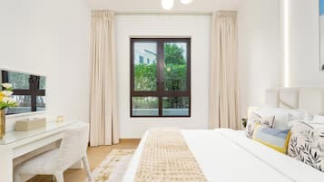 Superior appartement, uitzicht op tuin | Uitzicht op de tuin