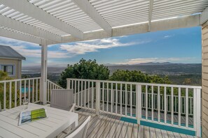 Villa Deluxe - utsikt mot lagunen | Restaurang utomhus