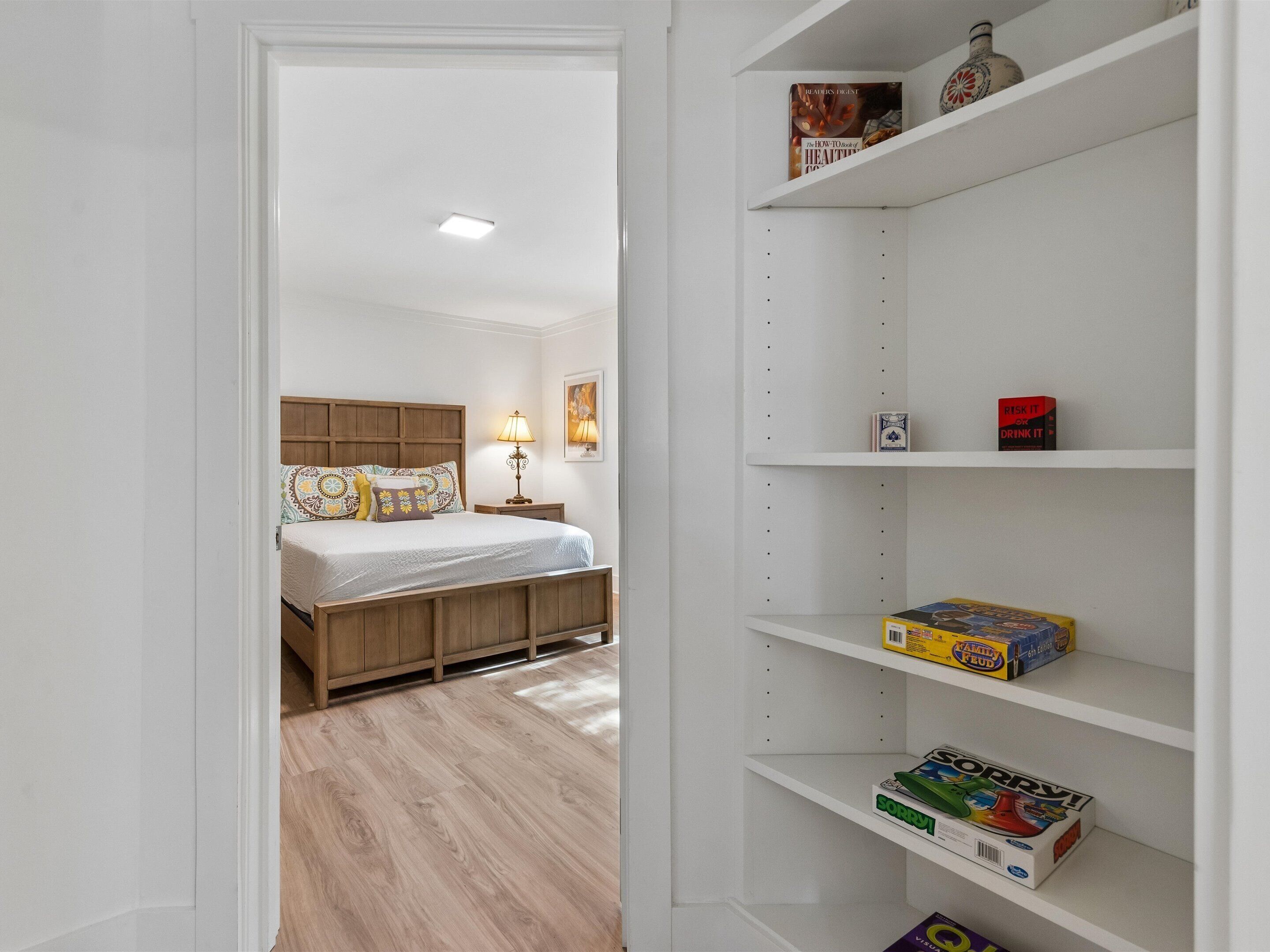 Hallway to Bedrooms and Bathroom