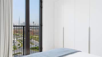 Superior appartement, gedeeltelijk uitzicht op oceaan | Uitzicht vanuit de kamer