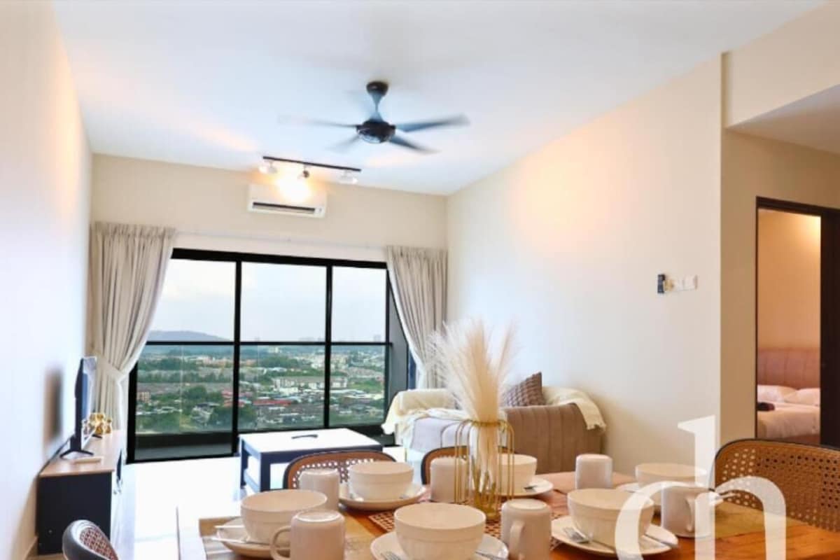 Appartement, 3 chambres | Coin séjour
