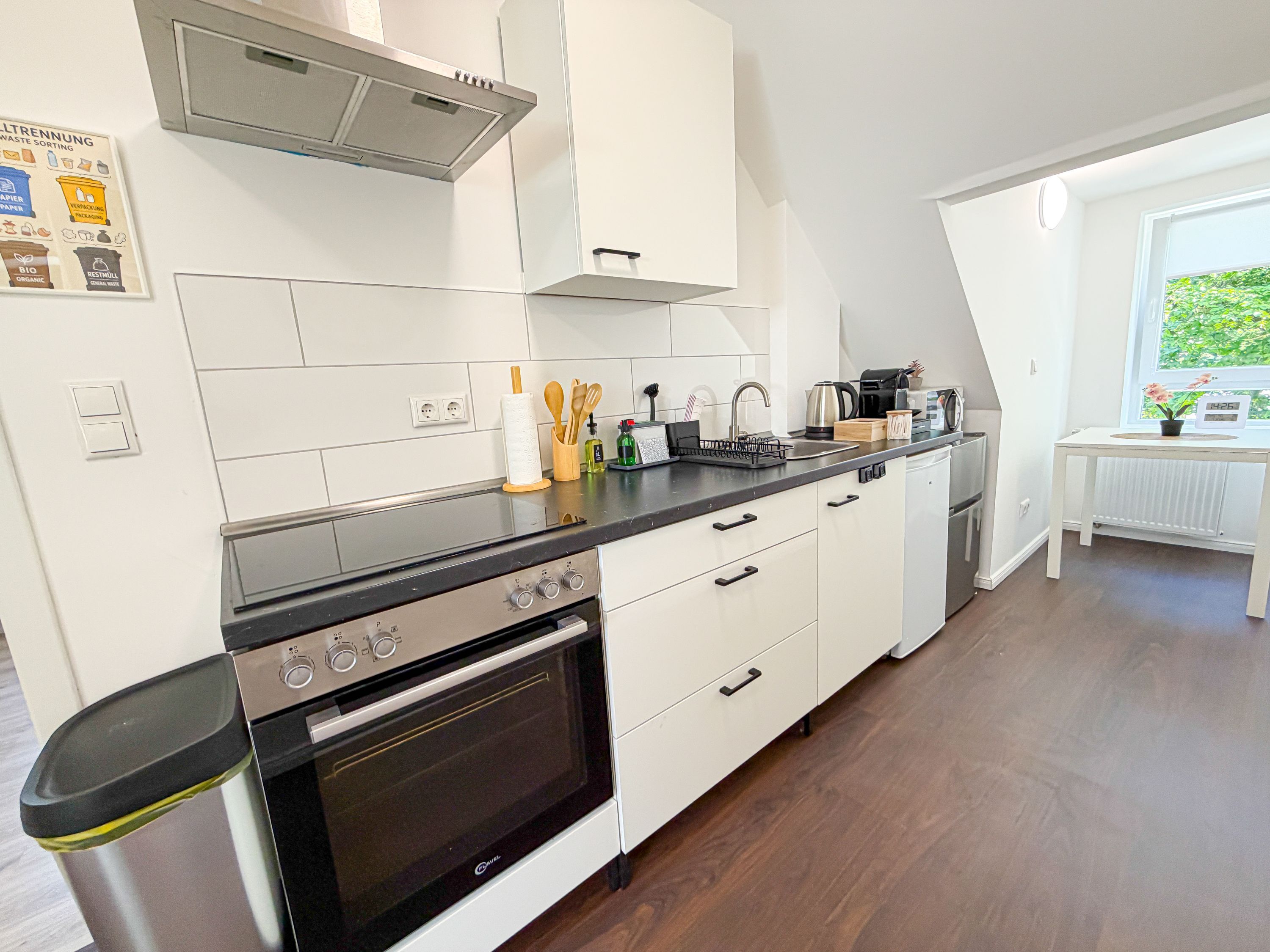 Apartment, Gartenblick | Eigene Küche