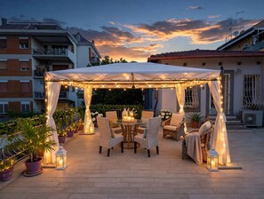 Outdoor dining - Dimora Amélie (Roma)