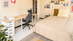 Desk, iron/ironing board, WiFi, bed sheets - Jo's Terrace - Centocelle (Roma)