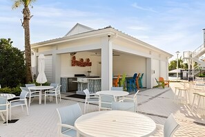 Outdoor dining - 8 Bd / 6 Ba / Sleeps 23 / Windsor Cay Resort (Clermont)