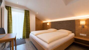 Deluxe Double Room, Balcony, Mountain View | In-room safe, desk, cribs (free), WiFi (free)