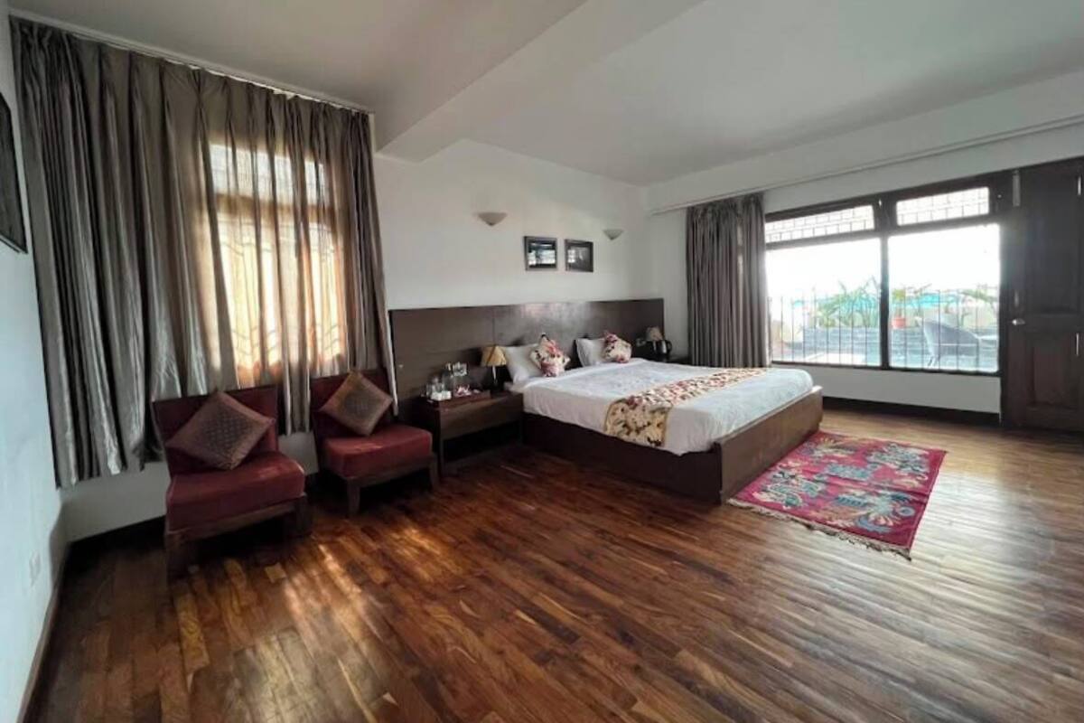 Chambre Double Junior, balcon, vue montagne