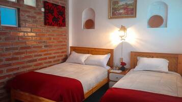 Habitación cuádruple, vistas al jardín