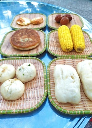 Sarapan ala Kanton setiap hari dengan biaya tambahan
