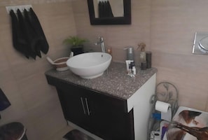 Ferienhaus, 1 Schlafzimmer, barrierefrei | Badezimmer