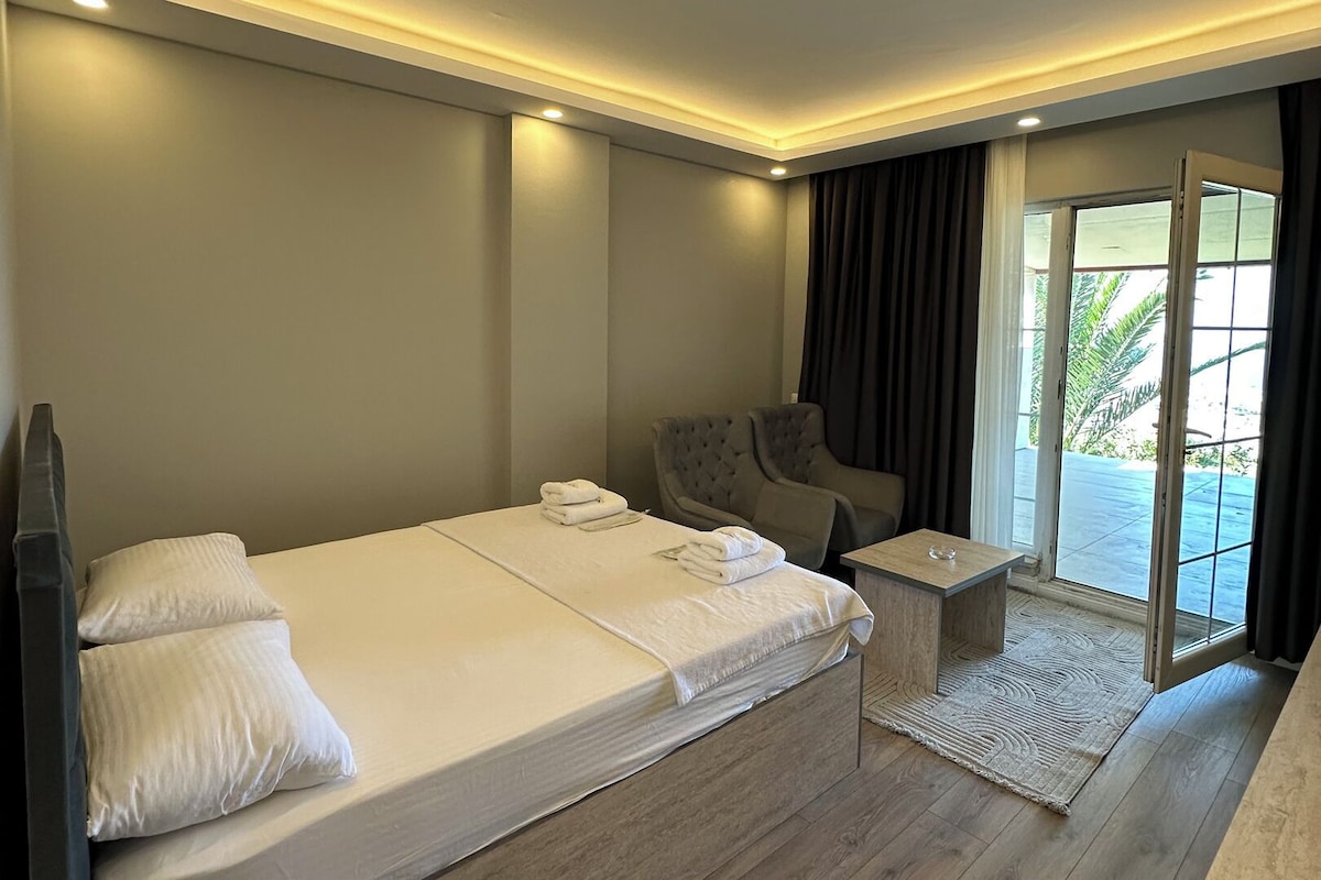 Suite estudio Confort, vista al mar | Wifi gratis y ropa de cama