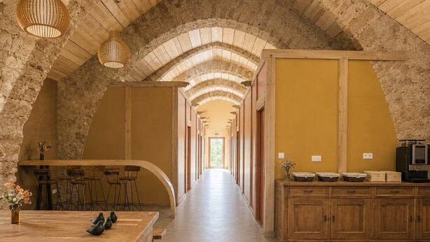 Dining - Across from the Millau Viaduct: 1-bedroom / renovated sheep barn (Creissels)
