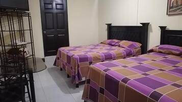 Standard Double Room, 2 Double Beds | Desk, free WiFi