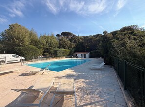 Pool - Adorable studio with AC in charming La Croix-Valmer (La Croix-Valmer)