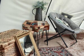Interior - Boho Glamping | Private Jacuzzi | Wine Country (Ensenada)
