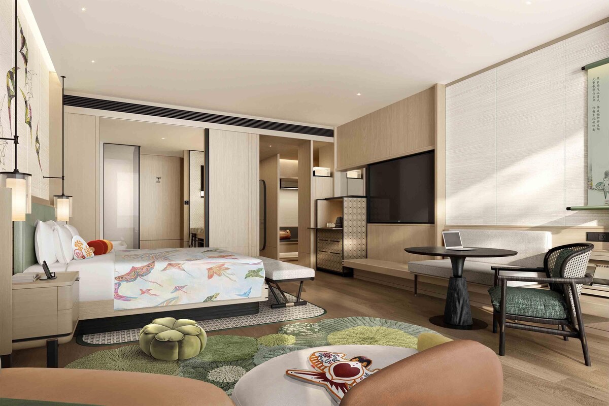 Minibar i caixa forta a l'habitació 