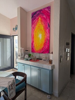 Interior - Cozy 1-bedroom condo in awesome Cabo San Lucas with AC and gym (Cabo San Lucas)