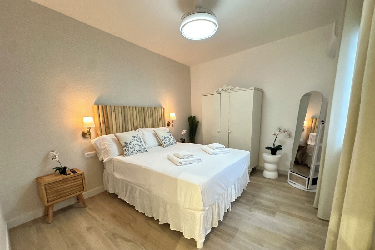 Appartamento Comfort, patio, vista città