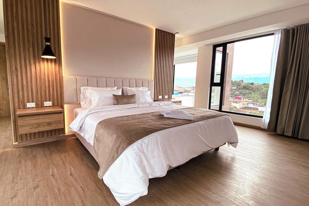 Deluxe-Suite, Bergblick