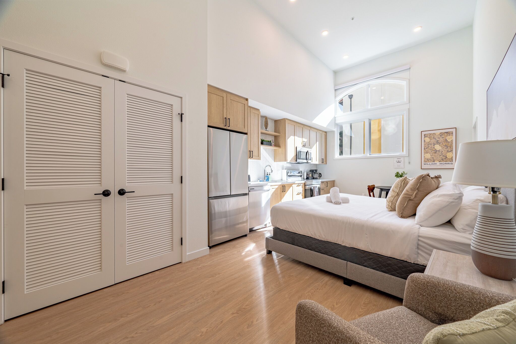 1 bedroom, iron/ironing board, WiFi (free), bed sheets