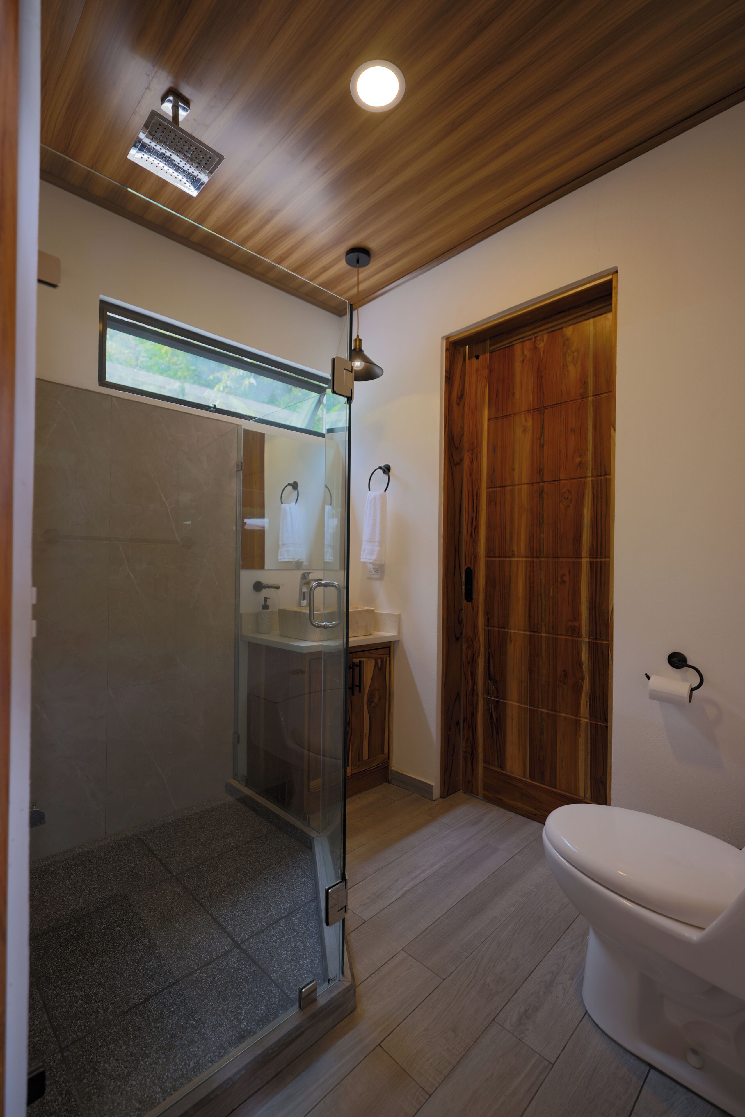 Exclusive Villa, Private Pool, Ocean View | Bathroom | Shower, towels, soap, shampoo