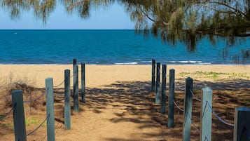 Beach nearby, beach towels