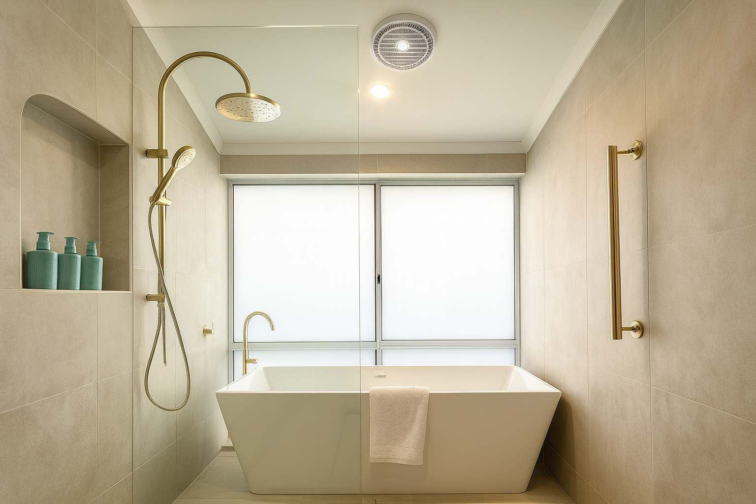 Luxury House, 4 Bedrooms, Pets allowed, Ocean View | Bathroom | Free toiletries, hair dryer, towels, soap