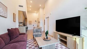 Smart TV, foosball, table tennis