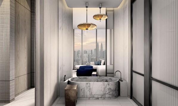 Suite, 1 cama King size (Conrad) | Baño
