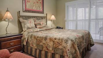 Iron/ironing board, travel crib, WiFi, bed sheets