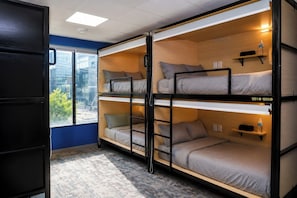 Unclassified image, 4 of 9, button - Nomad Pod Hotel (Toronto)