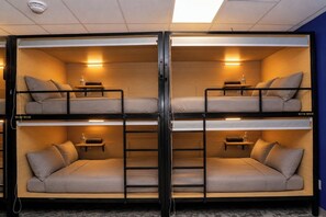 Unclassified image, 5 of 9, button - Nomad Pod Hotel (Toronto)