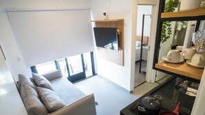 Deluxe Apartment, City View | Blackout curtains, iron/ironing board (on request), free WiFi - Vista Cecap (Guarulhos)