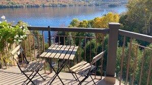 Outdoor dining - The BEST View Huge 3B 2B Apt w/2 Parking & Locker (Mont-Tremblant)