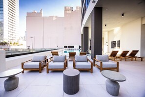 Deluxe Apartment, City View | Terrace/patio - District 3704 (Miami)