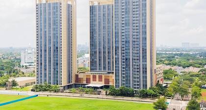 Warm Space 2Br At Apartment Branz Bsd City