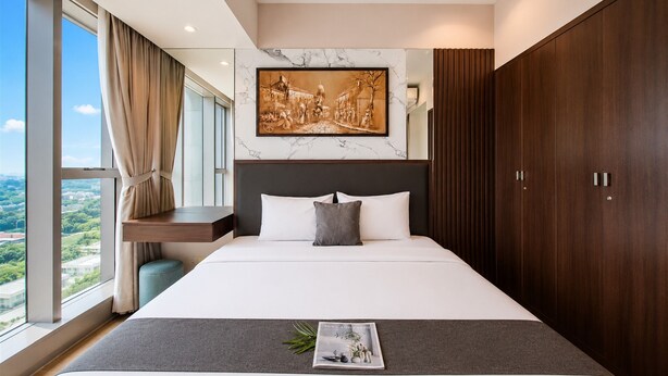Unclassified image, 1 of 23, button - Warm Space 2Br At Apartment Branz Bsd City (Tangerang)