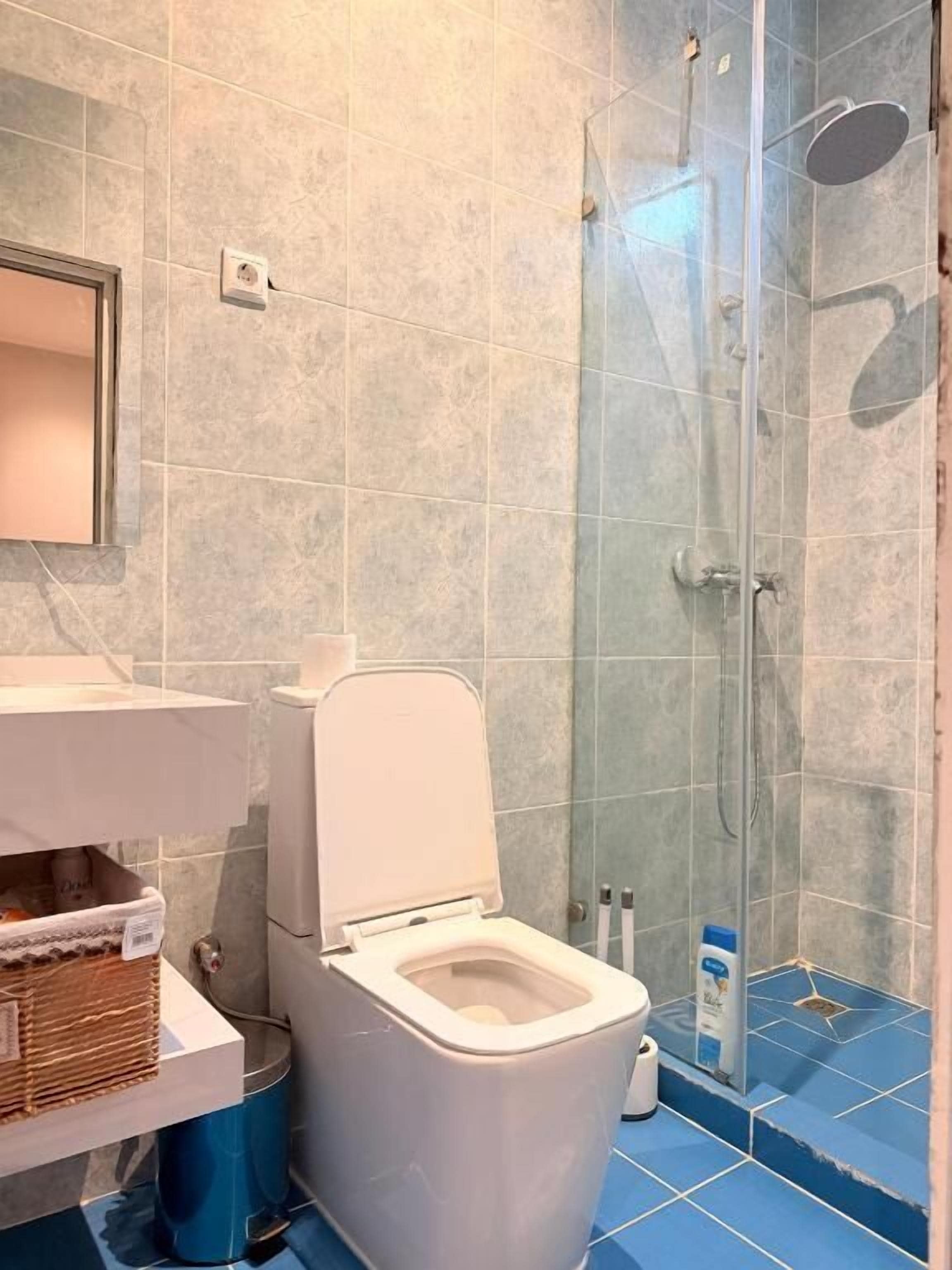 Dusche, Handtücher