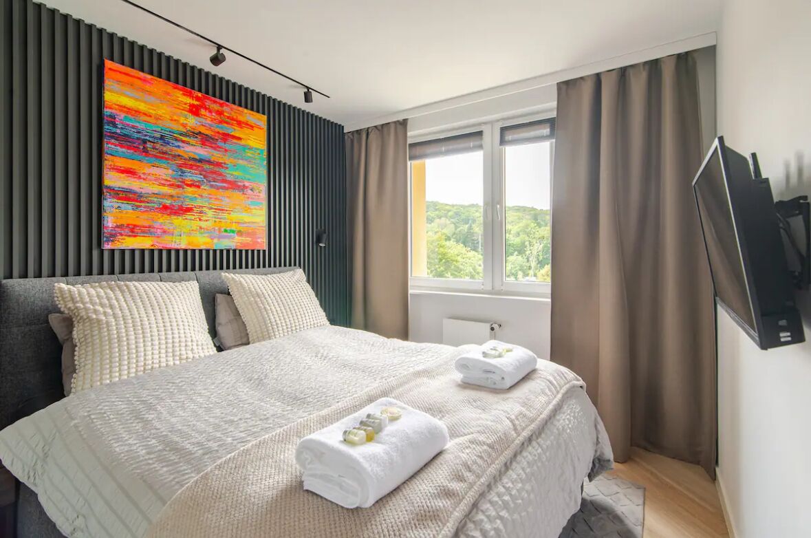 2 chambres, fer et planche à repasser, Wi-Fi, draps fournis