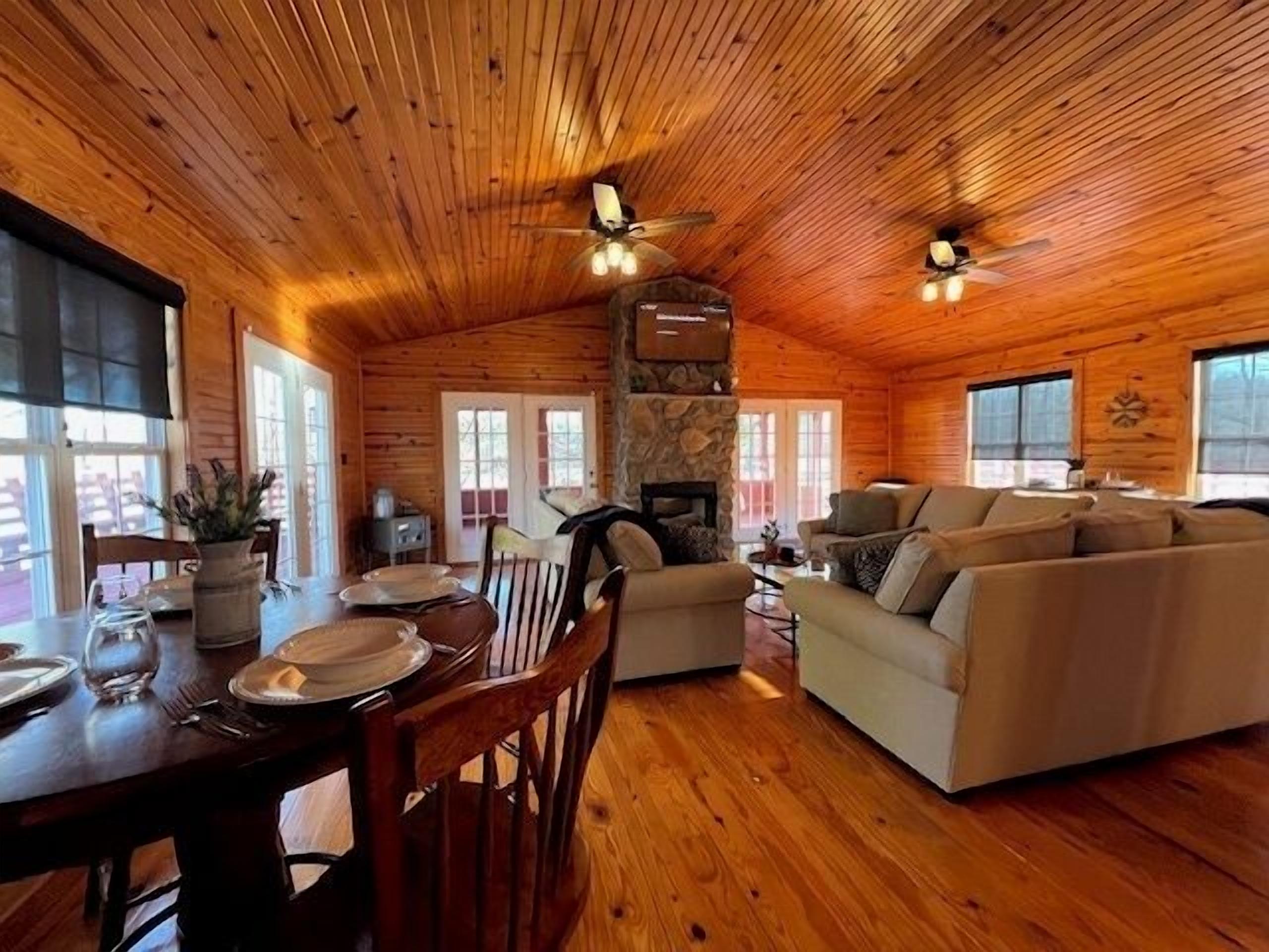 Smart TV, fireplace, offices