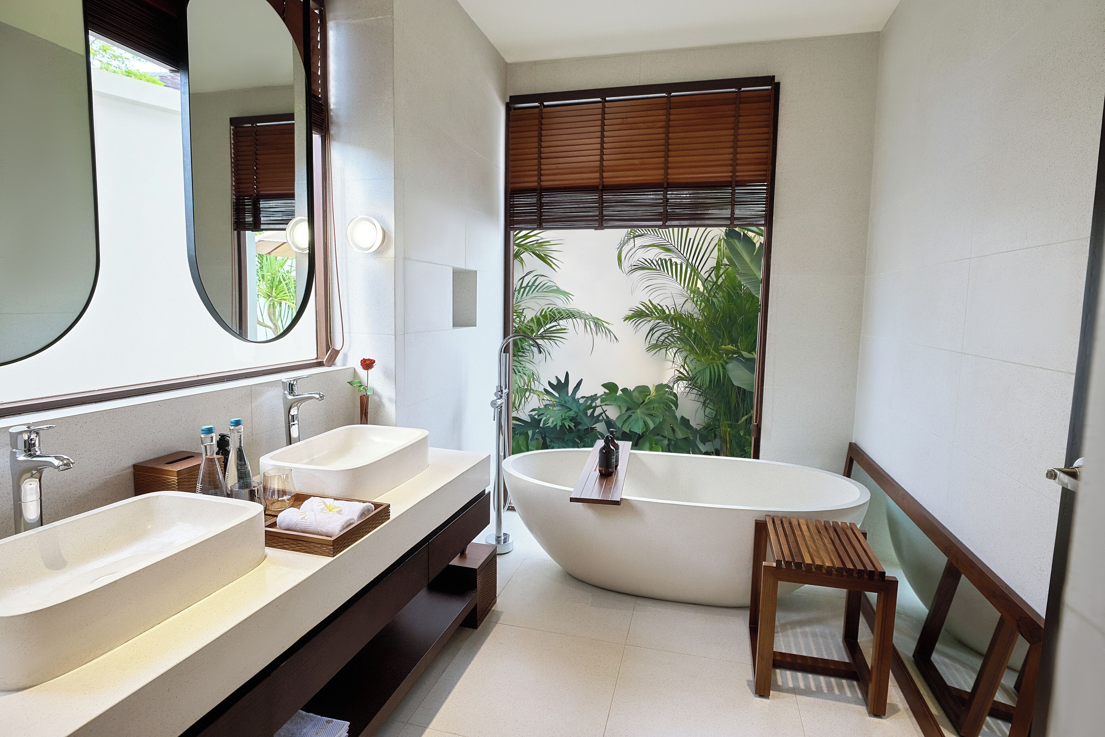 Luxury Villa, 1 Bedroom, Private Pool, Pool View | Bathroom