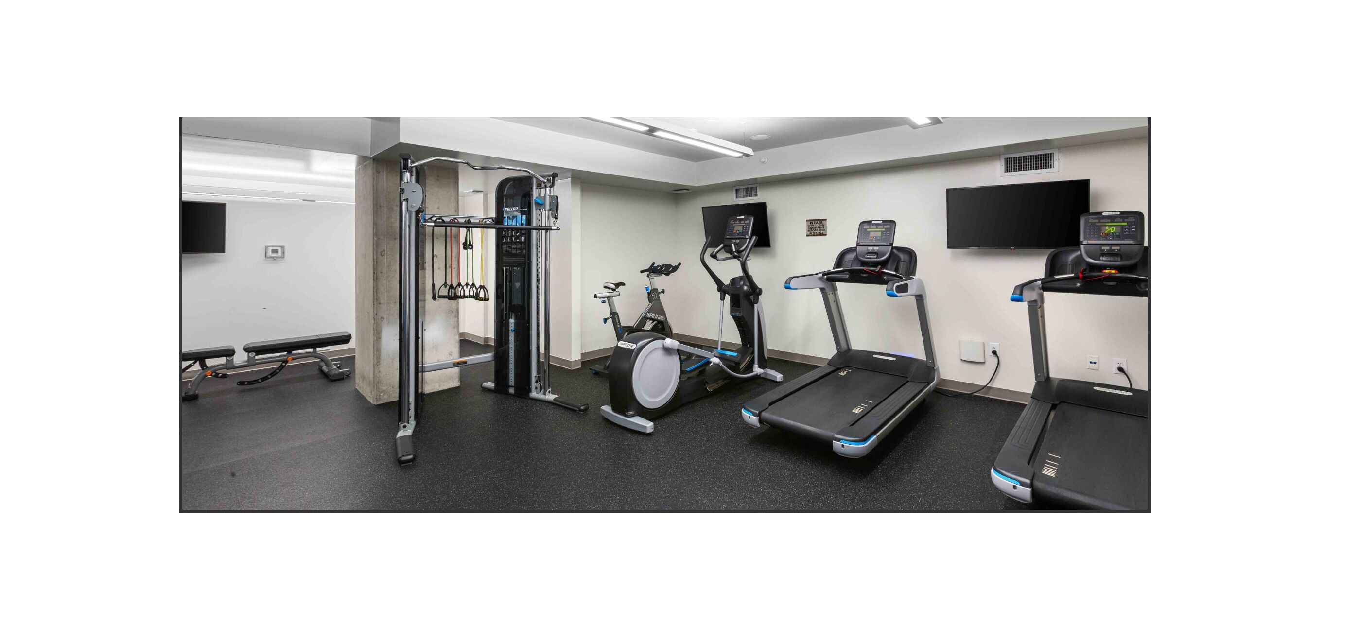 Fitnessbereich