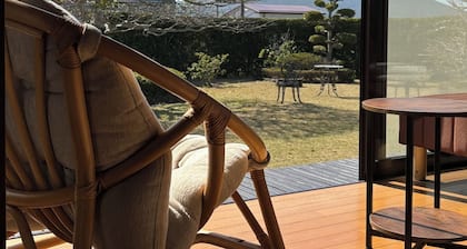niconicoHOUSE. One group per day on an exclusive-use basis. A detached house with a spacious garden and a starry sky. Sand Bath Hot Spring · Near Japan's Southernmost Station