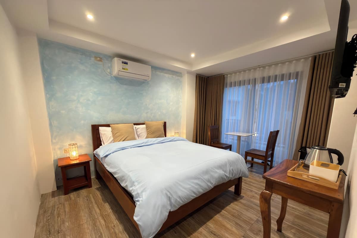 Deluxe tweepersoonskamer, balkon | Gratis wifi