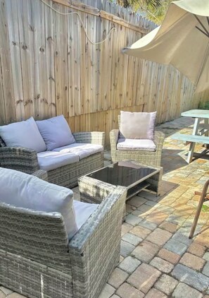 Terrace/patio - Hidden gem in historical neighborhood (St. Augustine)