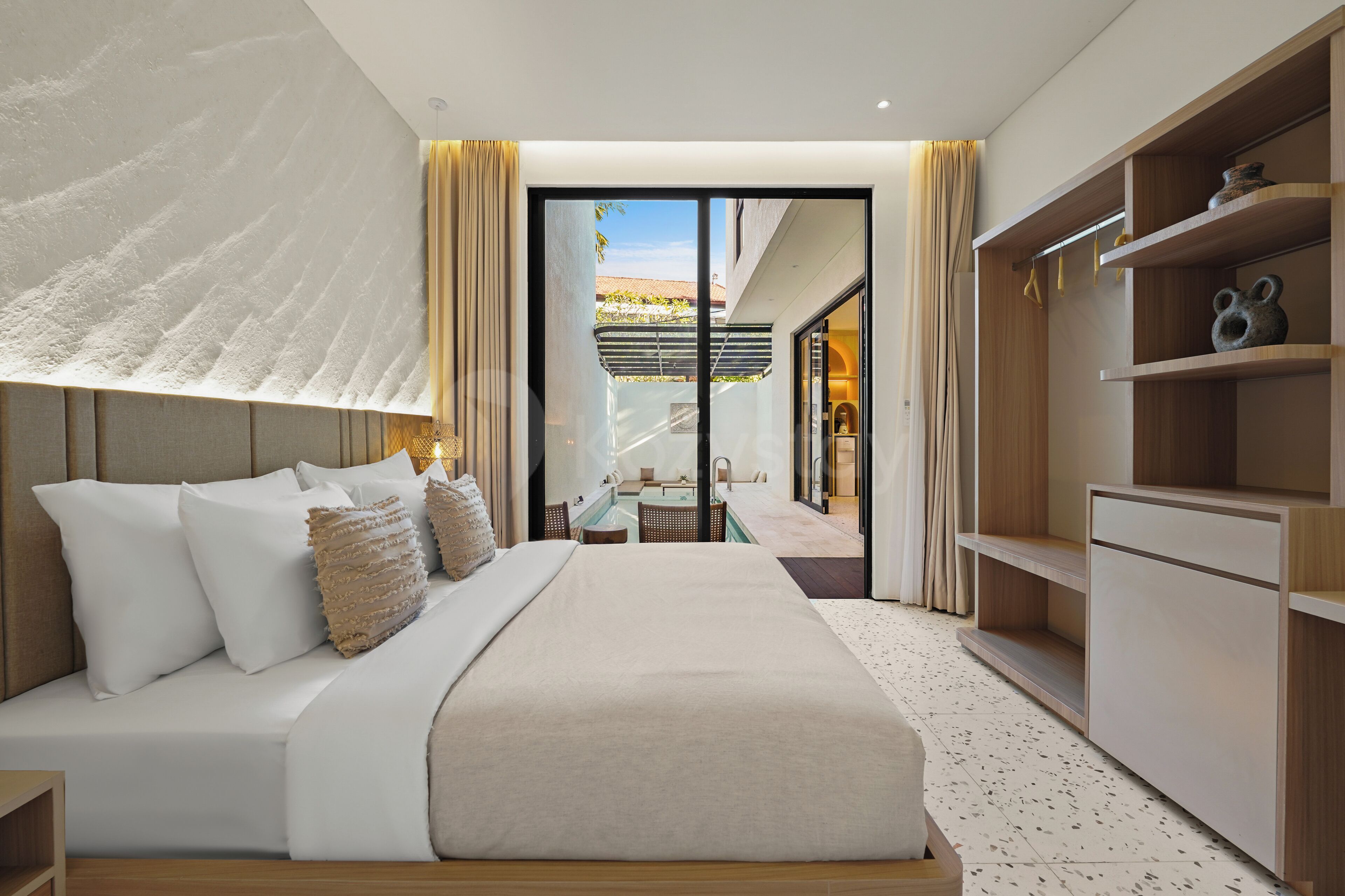 Villa, 3 Bedrooms, Pool View | View from room