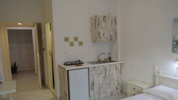 Estudio, 1 habitación, patio