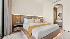 Vila, 3 quartos, vista para a piscina