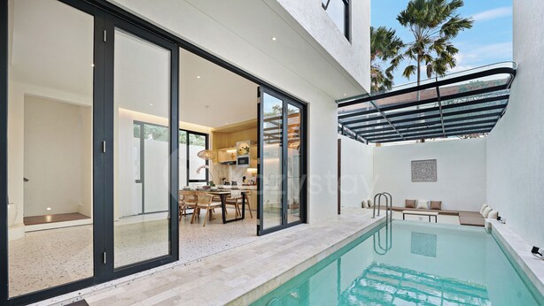 Vila, 3 quartos, vista para a piscina | Piscina particular