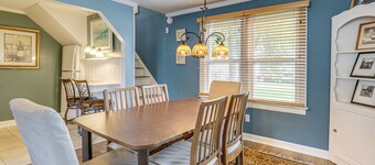 Walk to Beach! Luna Pier Haven w/ Yard & Views